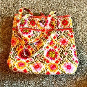 Vera Bradley Floral Tote Bag
